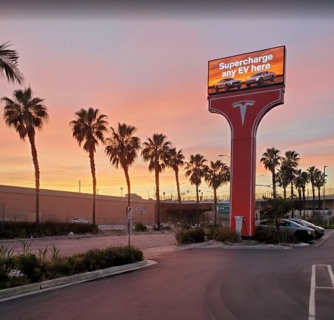 Supercharge any EV signage